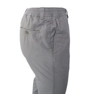 Piet Elastische Taille Broek | Hoorn Grijs