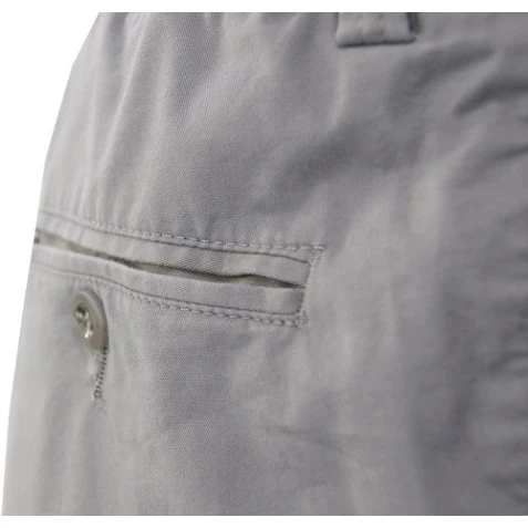 Piet Elastische Taille Broek | Hoorn Grijs | www.pietkoopmans.nl