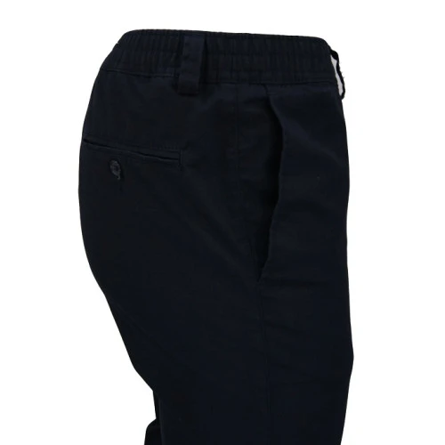 Piet Elastische Taille Broek | Hoorn Marine | www.pietkoopmans.nl