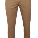 Piet Elastische Taille Broek | Hoorn Camel | www.pietkoopmans.nl