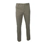 Piet Elastische Taille Broek | Hoorn Khaki | www.pietkoopmans.nl