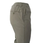 Piet Elastische Taille Broek | Hoorn Khaki | www.pietkoopmans.nl