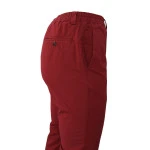 Piet Elastische Taille Broek | Hoorn Rood | www.pietkoopmans.nl