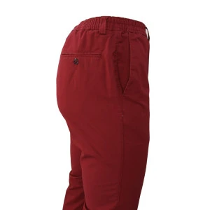 Piet Elastische Taille Broek | Hoorn Rood