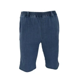 Elastische taille Jeans Kort | Lichtblauw