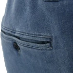 Elastische taille Jeans Kort | Lichtblauw  | www.pietkoopmans.nl