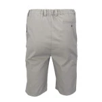 Piet Elastische Taille Korte Broek | Hilversum Grijs | www.pietkoopmans.nl
