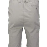 Piet Elastische Taille Korte Broek | Hilversum Grijs | www.pietkoopmans.nl