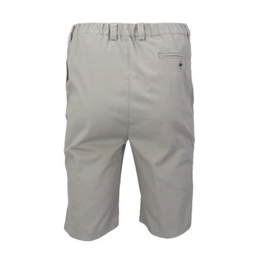 Piet Elastische Taille Korte Broek | Hilversum Grijs | www.pietkoopmans.nl