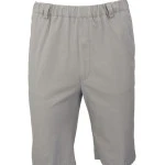 Piet Elastische Taille Korte Broek | Hilversum Grijs | www.pietkoopmans.nl