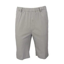 Piet Elastische Taille Korte Broek | Hilversum Grijs