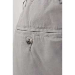 Piet Elastische Taille Korte Broek | Hilversum Grijs
