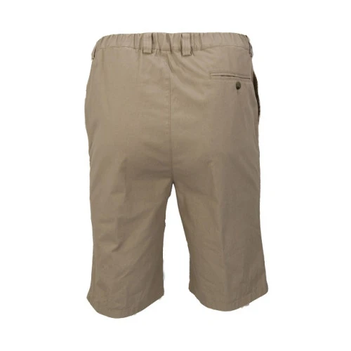 Piet Elastische Taille Korte Broek | Hilversum Beige | www.pietkoopmans.nl