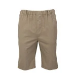 Piet Elastische Taille Korte Broek | Hilversum Beige | www.pietkoopmans.nl