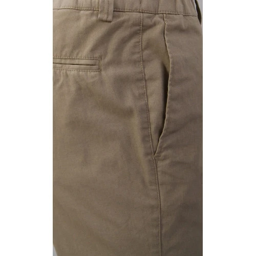 Piet Elastische Taille Korte Broek | Hilversum Beige | www.pietkoopmans.nl
