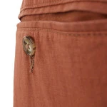 Piet Elastische Taille Broek Zomer | Zeist Brique | www.pietkoopmans.nl