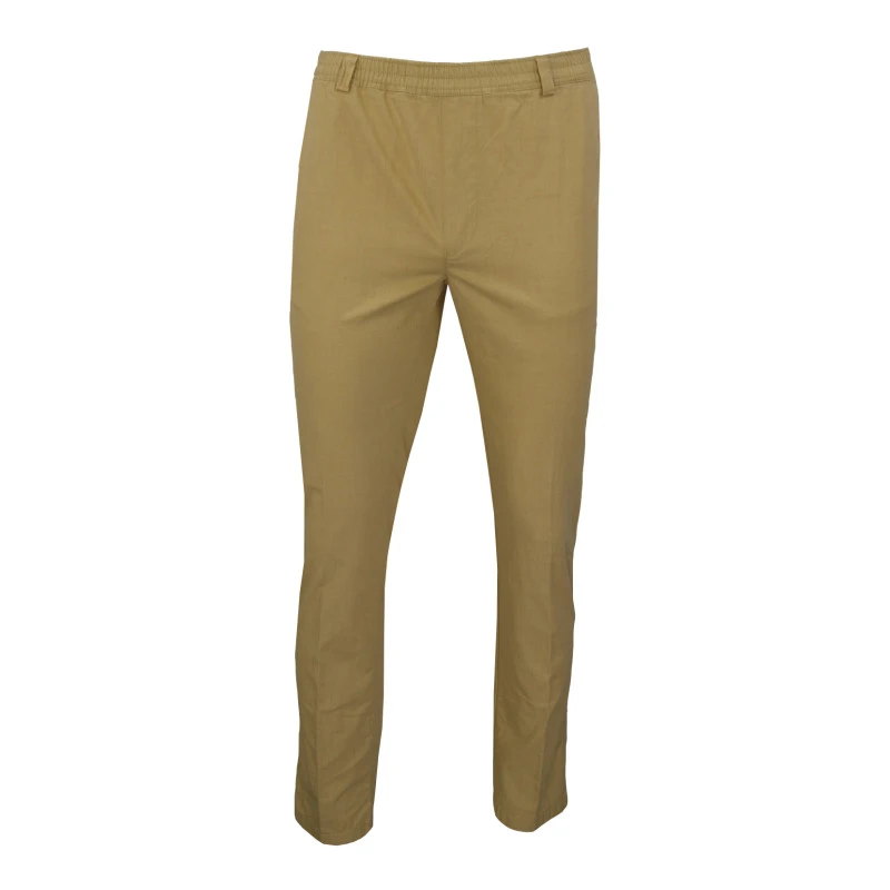 Piet Elastische Taille Broek Zomer | Zeist Mais | www.pietkoopmans.nl
