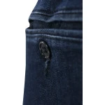Elastische taille Jeans Kort | Donker Denim | www.pietkoopmans.nl