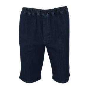 Elastische taille Jeans Kort | Donker Denim