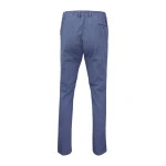 Piet Elastische Taille Broek | Duindorp Indigo Print | www.pietkoopmans.nl