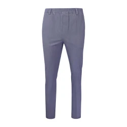 Piet Elastische Taille Broek | Cadzand Navy Print