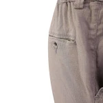 Piet Elastische Taille Broek | Duindorp Beige Print | www.pietkoopmans.nl
