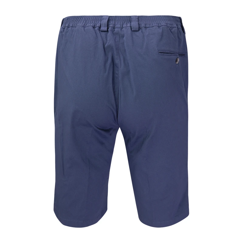 Elastische Taille Korte Broek | Indigo Print | www.pietkoopmans.nl