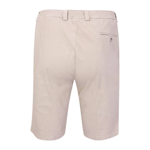 Elastische Taille Kort | Beige Print  | www.pietkoopmans.nl