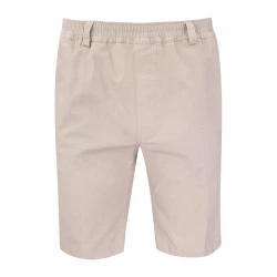Elastische Taille Kort | Beige Print