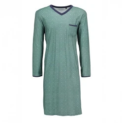 Ringella Nachthemd Lange Mouw | Groen Print