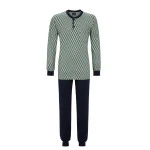 Ringella Pyjama Heren Tricot | Olijf Print