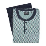Ringella Pyjama Heren Tricot | Olijf Print