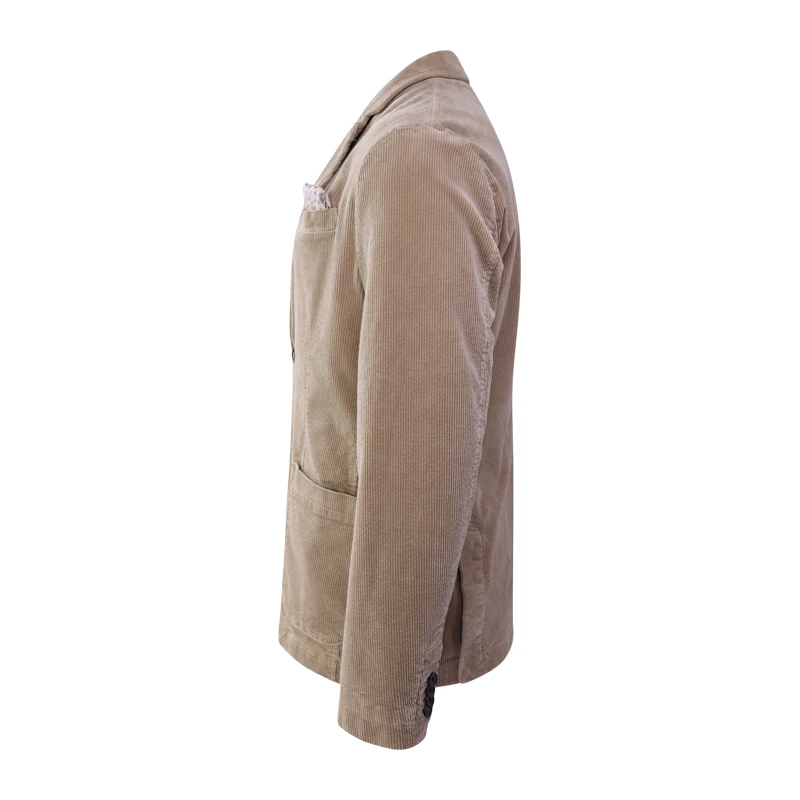 S4 Ribcord Katoen Colbert | Camel | www.pietkoopmans.nl