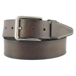 Lederen Riem Casual | Donkerbruin