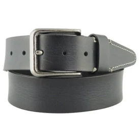 Lederen Riem Casual | Zwart
