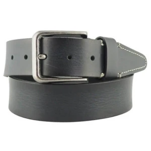 Lederen Riem Casual | Zwart