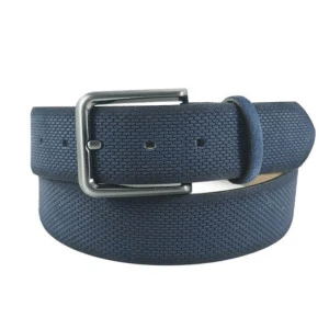 Verstelbare Suede Riem | Marine
