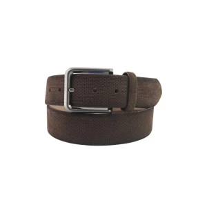 Verstelbare Suede Riem | Donker Bruin