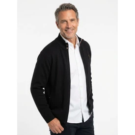 Sailing Comp Gevoerd Vest | Zwart
