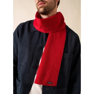 Saint James Gebreid Wollen Shawl | Uni Rood