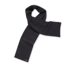 Saint James Gebreid Wollen Shawl | Uni Navy