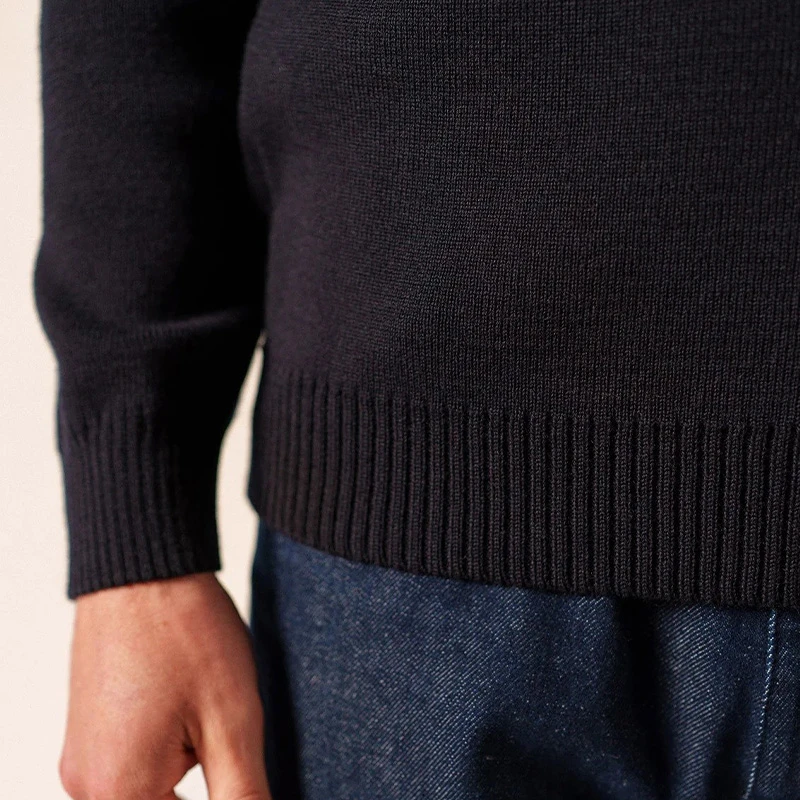 Saint James Cancale Trui | Navy | www.pietkoopmans.nl