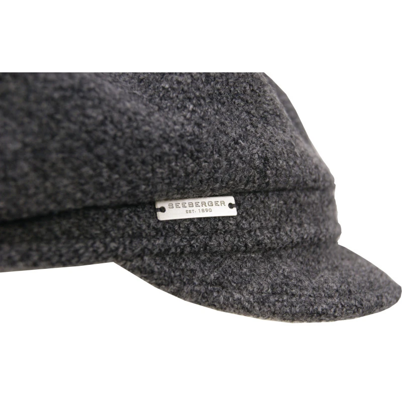 Seeberger Wol Sailor Winter Pet | Antraciet | www.pietkoopmans.nl