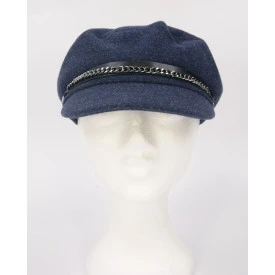 Seeberger Army Pet Wol | Blauw