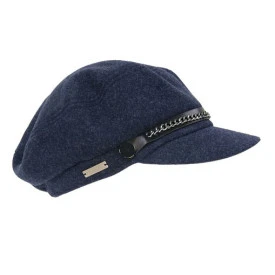 Seeberger Army Pet Wol | Blauw