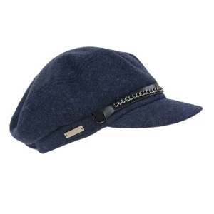 Seeberger Army Pet Wol | Blauw