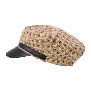 Seeberger Bouclé Pet | Ecru Camel