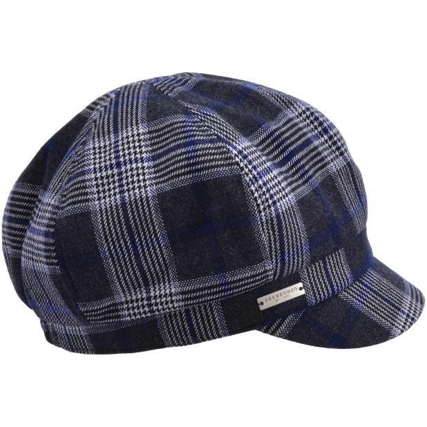 Seeberger Sailor Winter Pet | Blauw Geruit | www.pietkoopmans.nl