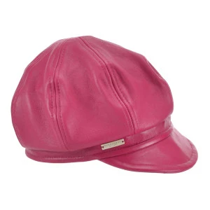 Seeberger Sailor Leder Dames Pet | Magenta