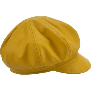 Seeberger Sailor Leder Dames Pet | Geel